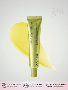 Arencia Vitamin C Booster Shot 30ml Brightening Vitamin C Face Serum